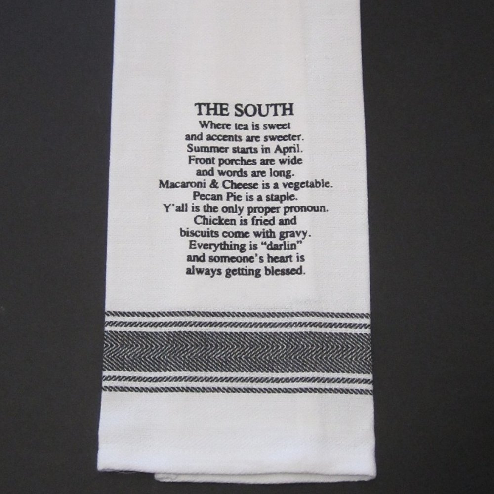 " The  South "  Kitchen  Towel